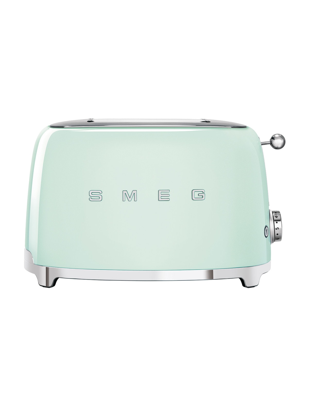 Smeg 2 Slice Toaster, Mint, TSF01 Toasters