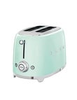 Smeg 2 Slice Toaster, Mint, TSF01 product photo View 02 S