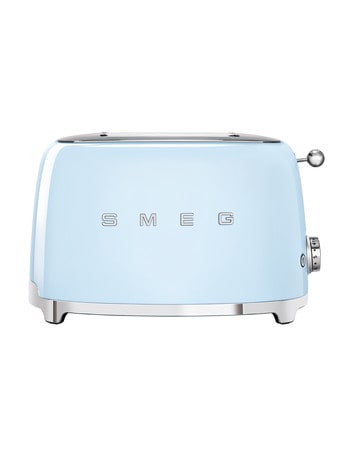 Smeg 2 Slice Toaster, Pastel Blue, TSF01 product photo