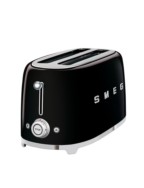 Smeg 4 Slice Toaster, Black, TSF02 product photo View 02 L