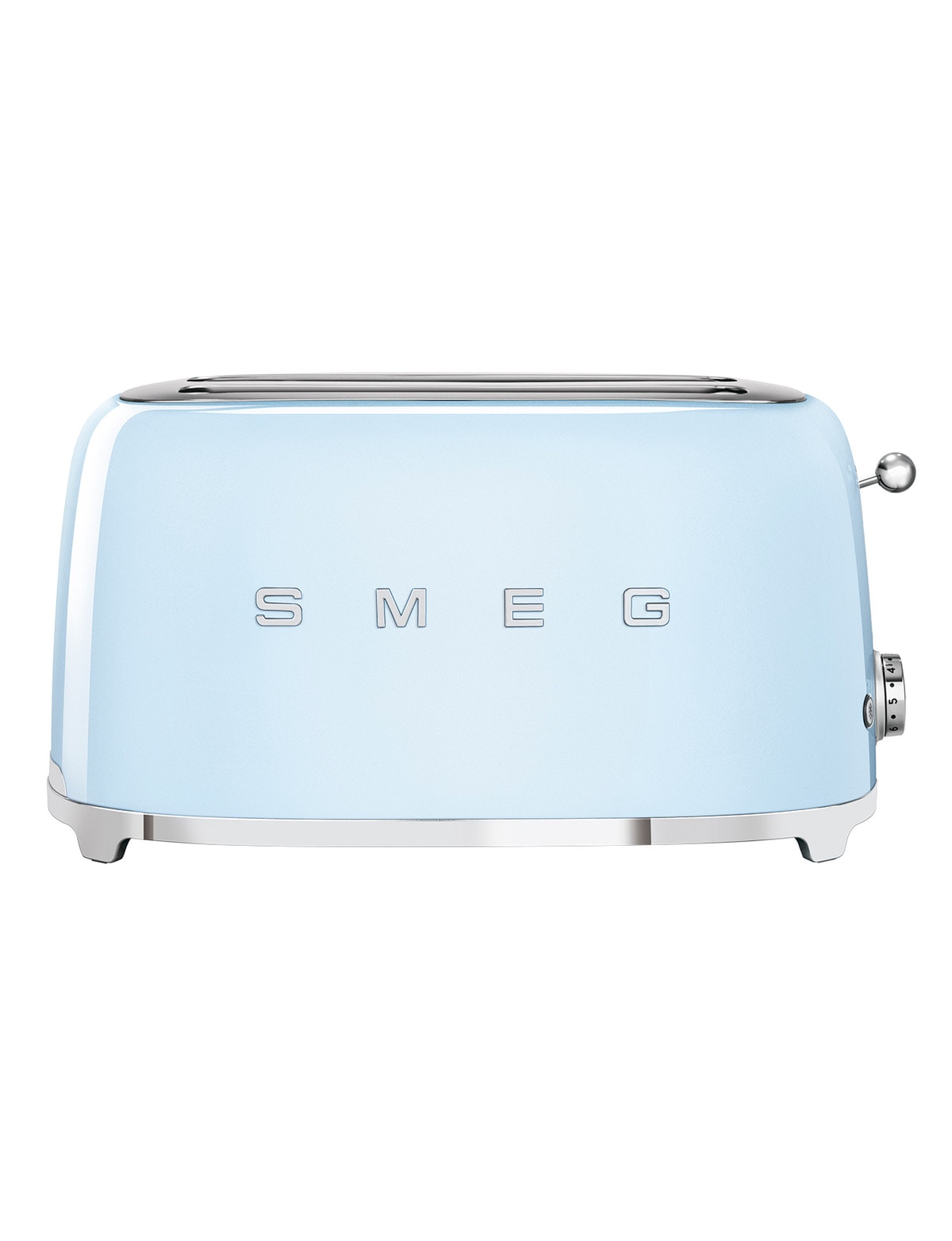 Smeg 4 Slice Toaster, Pastel Blue, TSF02 Toasters