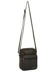 Milano Multi Compartment Shoulder Bag, Black product photo View 02 S
