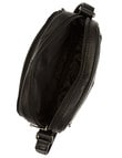 Milano Multi Compartment Shoulder Bag, Black product photo View 04 S