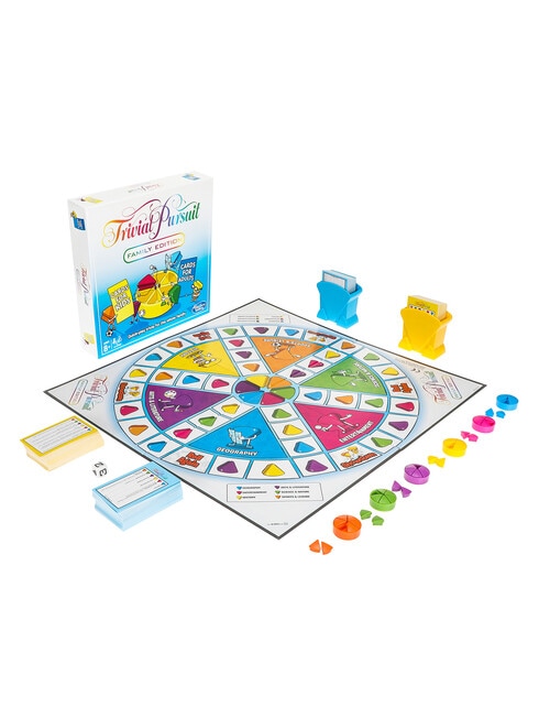 Hasbro Games Trivial Pursuit Family Edition Board Game product photo View 02 L