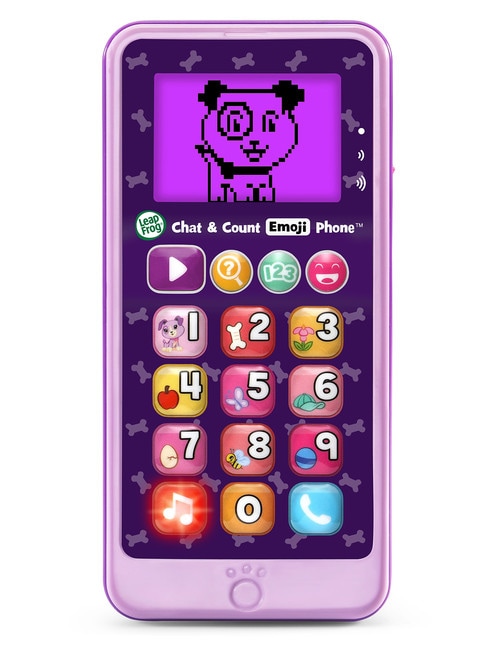 Leap Frog Chat And Count Cell Phone Violet product photo View 03 L