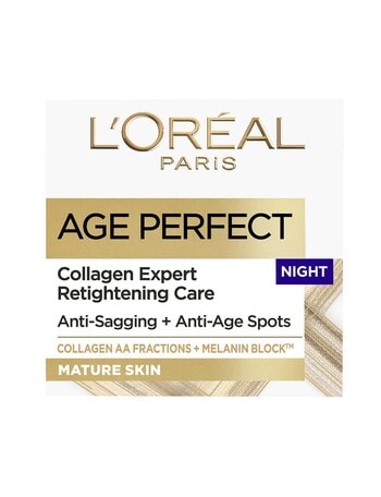 L'Oreal Paris Age Perfect Classic Collagen Night Cream, 50ml product photo