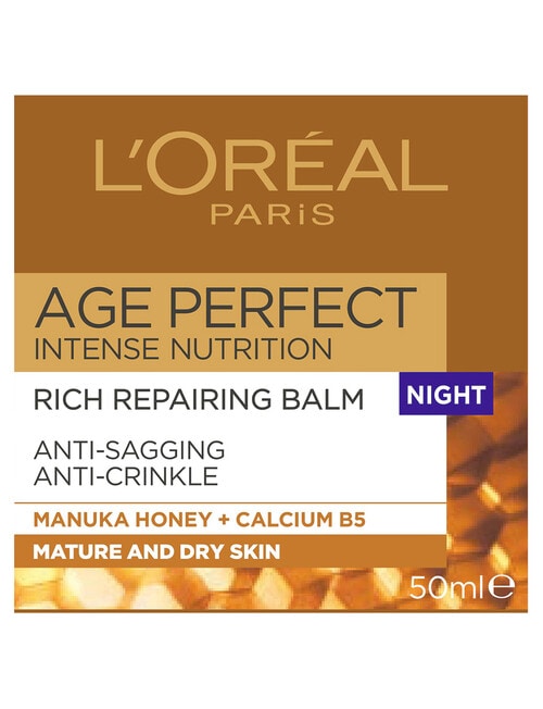 L'Oreal Paris Age Perfect Intense Nutrition Rich Repairing Night Cream product photo View 02 L