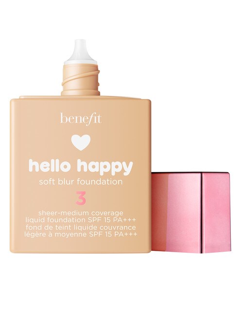 benefit Hello Happy Soft Blur Liquid Foundation, SPF 15 product photo