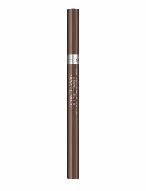 Rimmel Brow This Way 2-in-1 Filler & Fixer product photo