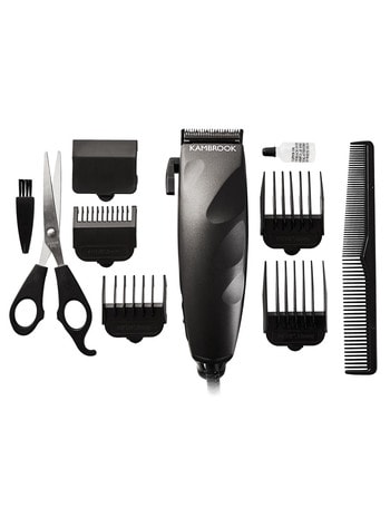 Kambrook 10 Piece hair Grooming Kit, KHC100SIL product photo