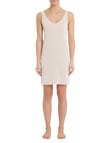 Essence V-neck slip, nude product photo