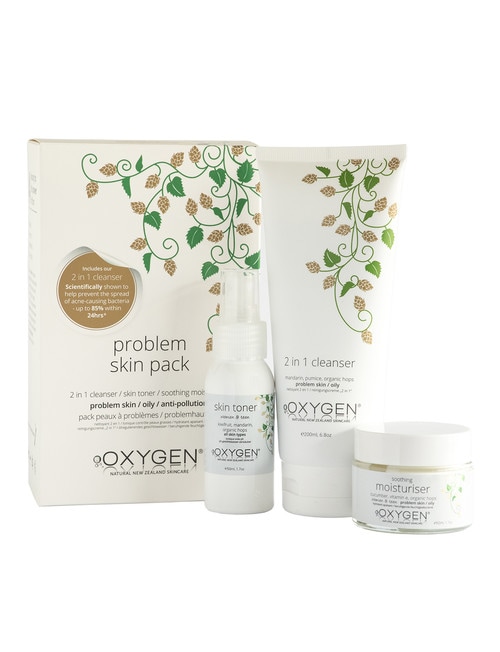 Oxygen Skincare Problem Skin Pack, 3-Piece product photo