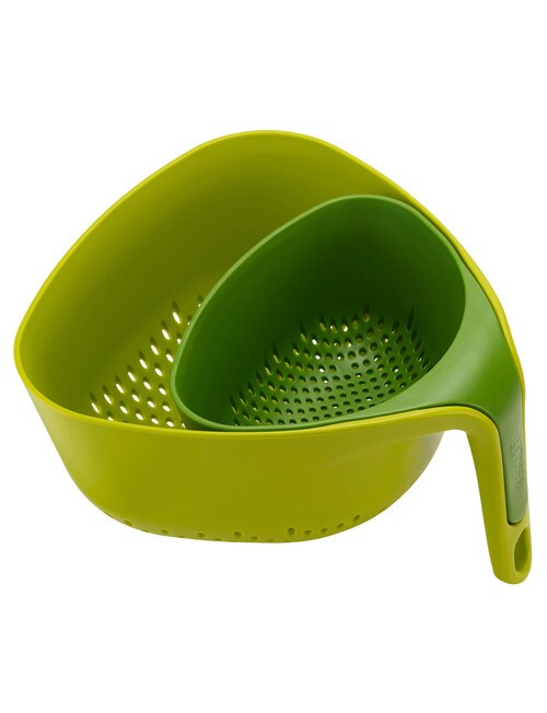 Joseph Joseph Opal Nesting Colanders, Green, Set-of-2 product photo