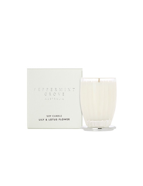 Peppermint Grove Candle, 60g, Lily & Lotus Flower product photo
