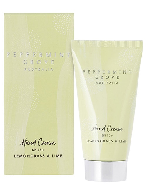 Peppermint Grove Hand Cream Tube, 75ml, Lemongrass & Lime product photo