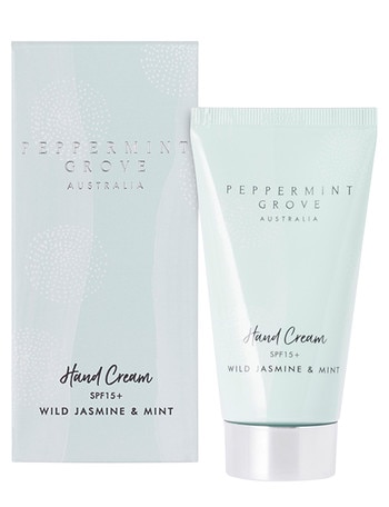 Peppermint Grove Hand Cream Tube, 75ml, Wild Jasmine & Mint product photo