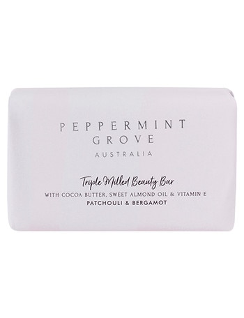 Peppermint Grove Beauty Bar, 200g, Patchouli & Bergamot product photo