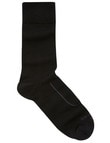 NZ Sock Co. Well Being NuYarn Sock, Black product photo View 02 S