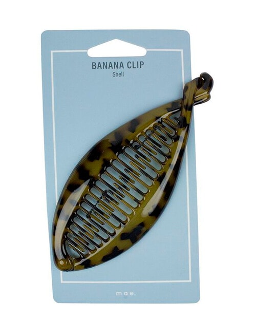 Mae Banana Clip Tortoiseshell product photo View 02 L