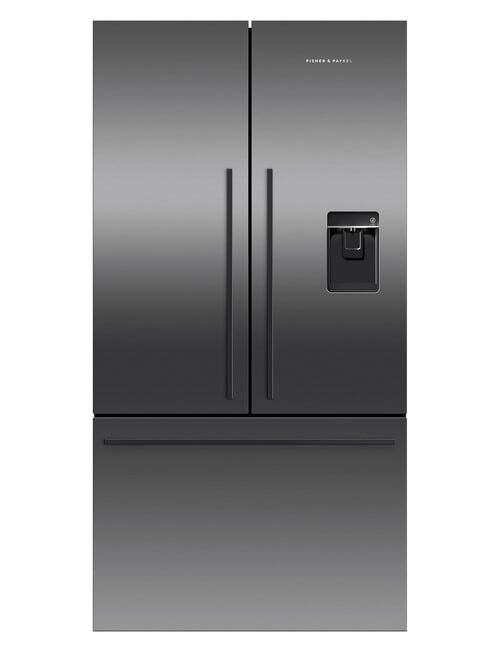 Fisher & Paykel 614L French Door Fridge Freezer, Black Stainless Steel, RF610ADUB5 product photo