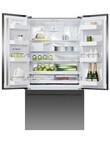 Fisher & Paykel 614L French Door Fridge Freezer, Black Stainless Steel, RF610ADUB5 product photo View 02 S