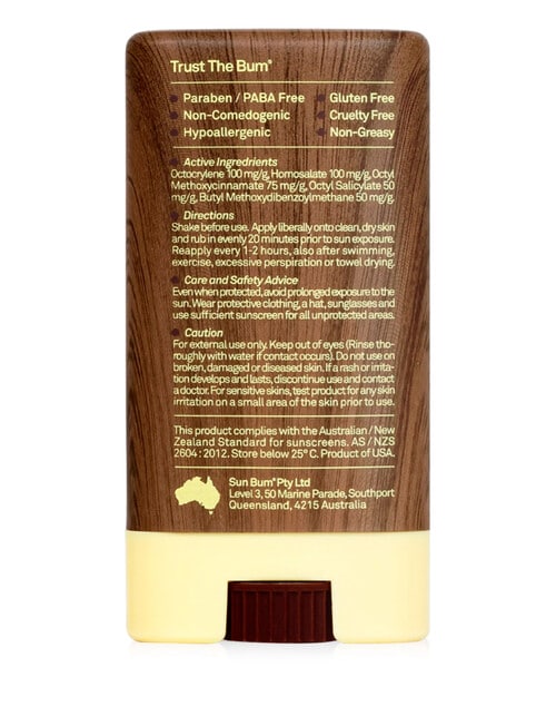 Sun Bum Original Face Stick SPF30, 13g product photo View 02 L