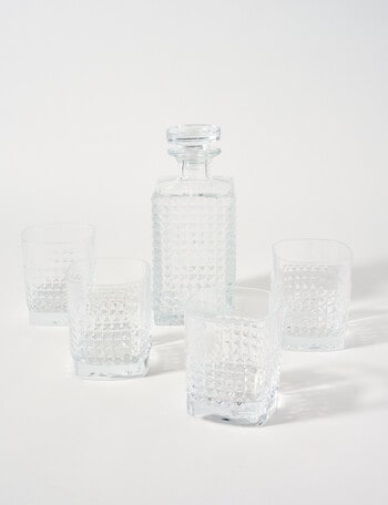 Luigi Bormioli Elixir Decanter & DOF, 5 Piece Set product photo