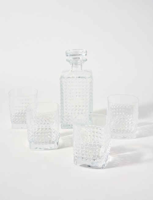 Luigi Bormioli Elixir Decanter & DOF, 5 Piece Set product photo