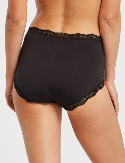 Lyric Lace, Full Brief, Black, 8 - 26 product photo View 02 L