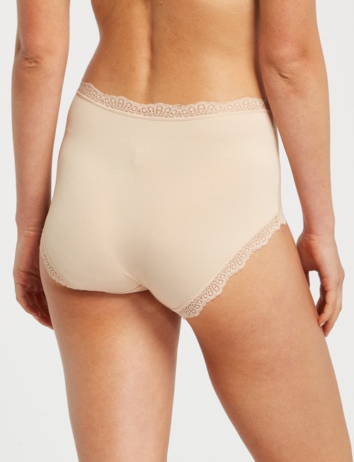 Lyric Lace, Full Brief, Nude, 8 - 26 product photo View 02 L