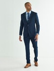 Laidlaw + Leeds Tailored Stretch Jacket, Navy product photo View 03 S