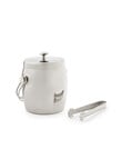Momento Bar Stainless Steel Double Wall Ice Bucket with Tongs product photo