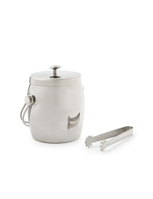 Momento Bar Stainless Steel Double Wall Ice Bucket with Tongs product photo