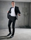Laidlaw + Leeds Tailored Tuxedo Jacket, Black product photo View 03 S