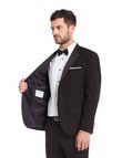 Laidlaw + Leeds Tailored Tuxedo Jacket, Black product photo View 04 S