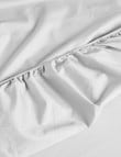 Mondo Cambridge 600 Thread Count Fitted Sheet, Platinum product photo View 02 S
