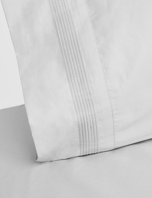 Mondo Cambridge 600 Thread King Pillowcase, Platinum product photo View 02 L