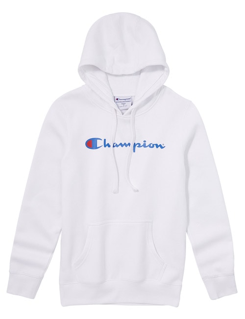 Champion Script Hoodie Top, White product photo