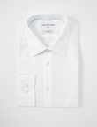 Laidlaw + Leeds Long-Sleeve Jacquard Shirt, White product photo