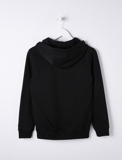 Champion Script Pull-On Hoodie Top, Black product photo View 02 L
