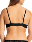 Perfects Be Real Lace Push Up Bra, Black product photo View 02 S