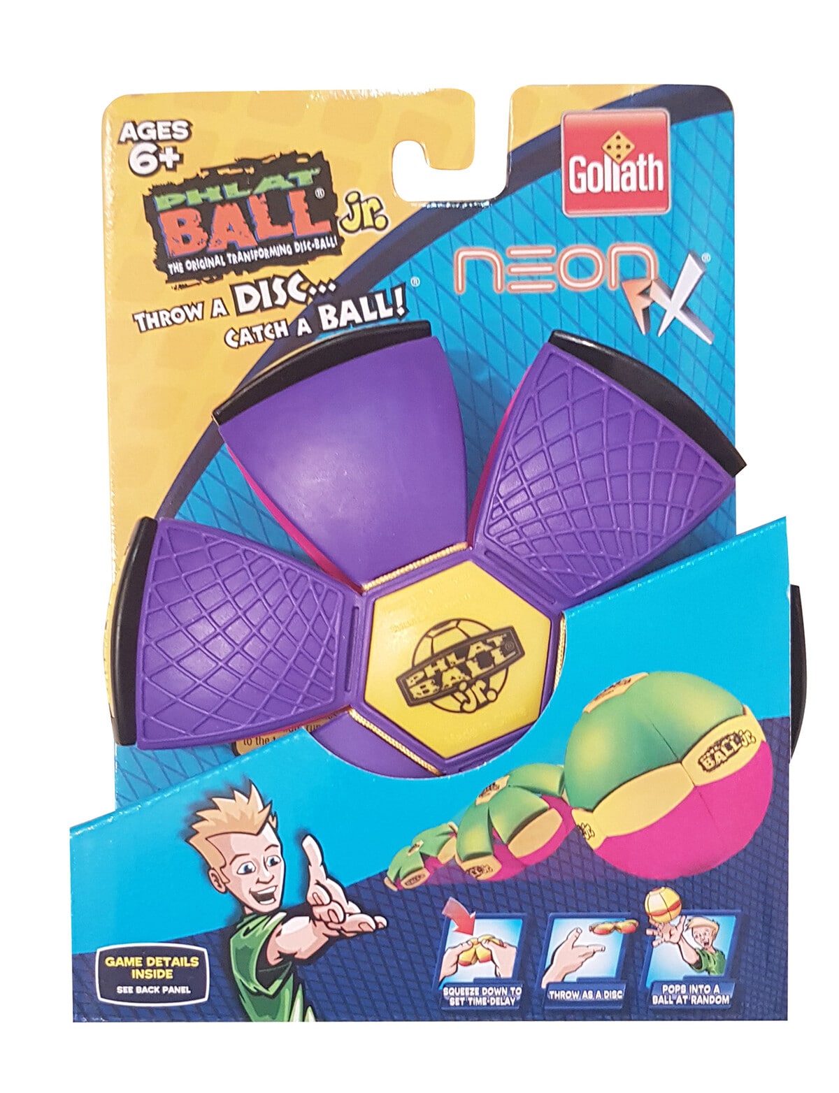 Phlat Ball Jr Assorted - Trampolines, Scooters & Outdoor Toys
