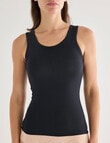 Lyric Modal Elastane Tank Top, Black product photo