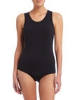 Lyric Modal Elastane Tank Top, Black product photo View 03 S