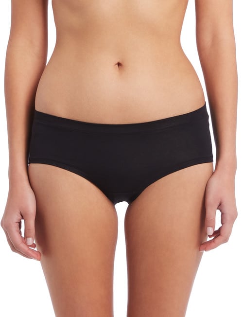 Lyric Modal-Elastane Boyleg Brief, Black product photo