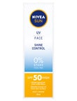 Nivea UV Face Shine Control Sunscreen SPF50, 50ml product photo