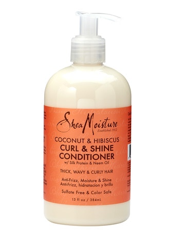Shea Moisture Coconut & Hibiscus Curl & Shine Conditioner, 384ml product photo
