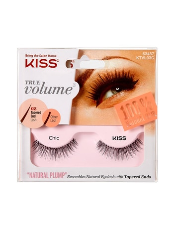 Kiss Nails True Volume Tapered End Natural Lashes, Chic product photo