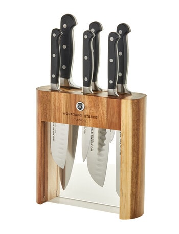 Cuisine::pro Wolfgang Starke Knife Block Set, 7 Piece product photo