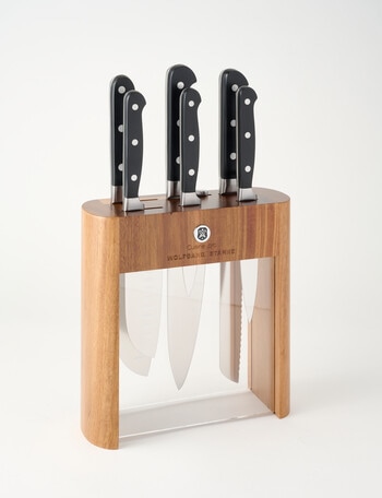 Cuisine::pro Wolfgang Starke Knife Block Set, 7 Piece product photo